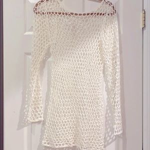Brand new crochet cover-up can be worn as dress